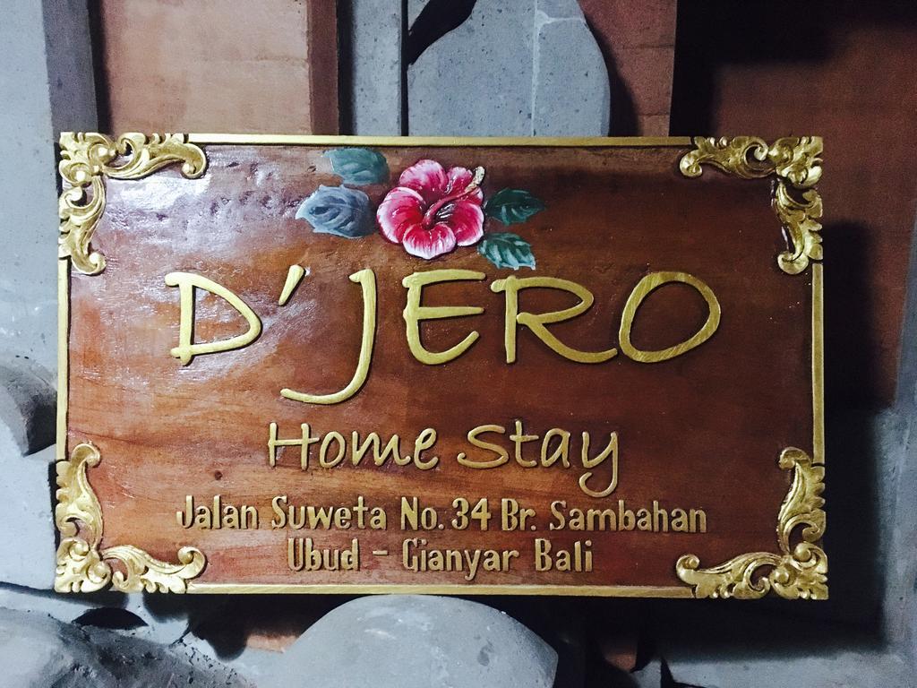 D'Jero Homestay Ubud  Exterior photo